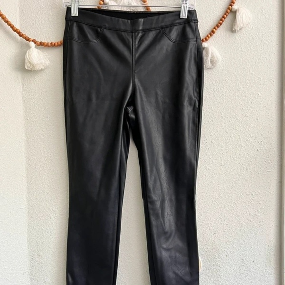 Blank NYC Black Faux Leather Leggings